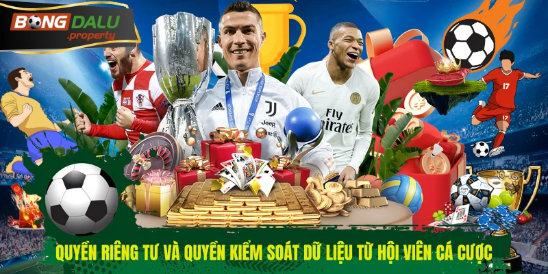 Quyền riêng tư và quyền kiểm soát dữ liệu từ hội viên cá cược